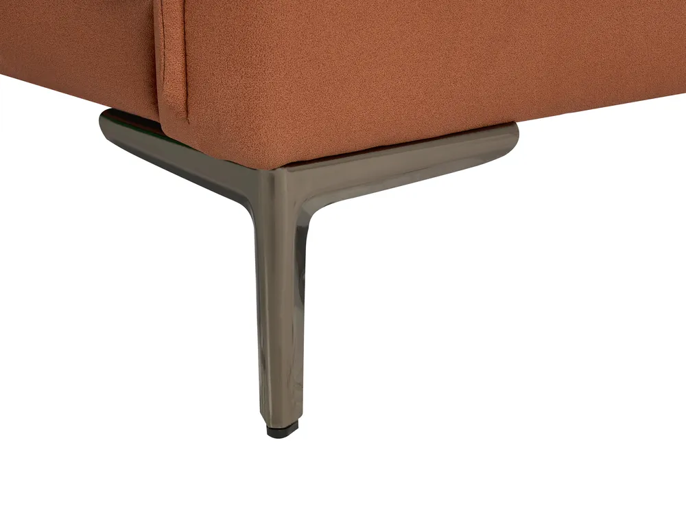 Sofa 3 Seater CILENS Fabric Golden Brown_1120218