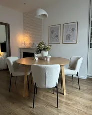 Esstisch HUNTLEY Helle Eiche 140 cm 140 cm_1033848