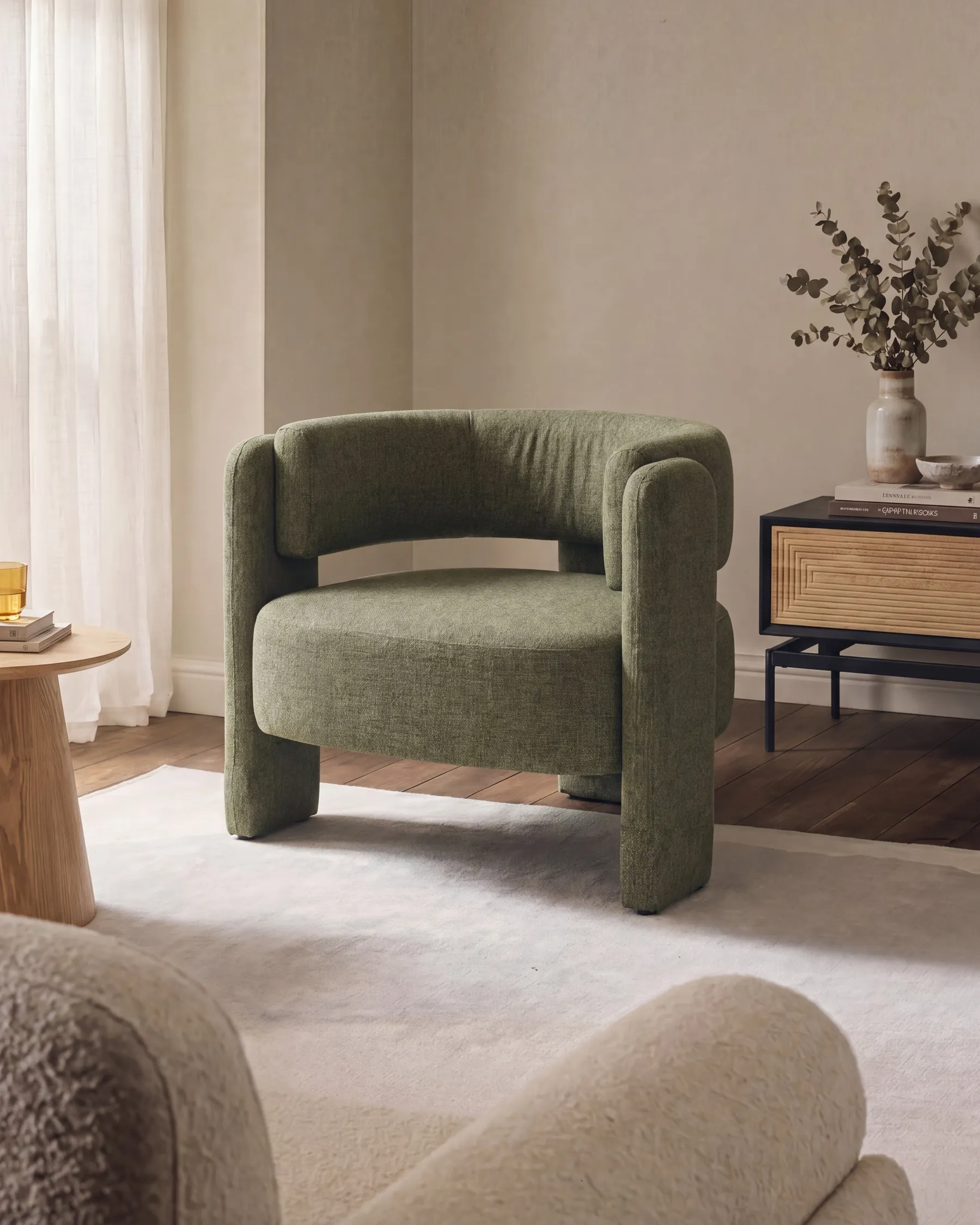 Armchair MAGGEBY Fabric Green_1072839