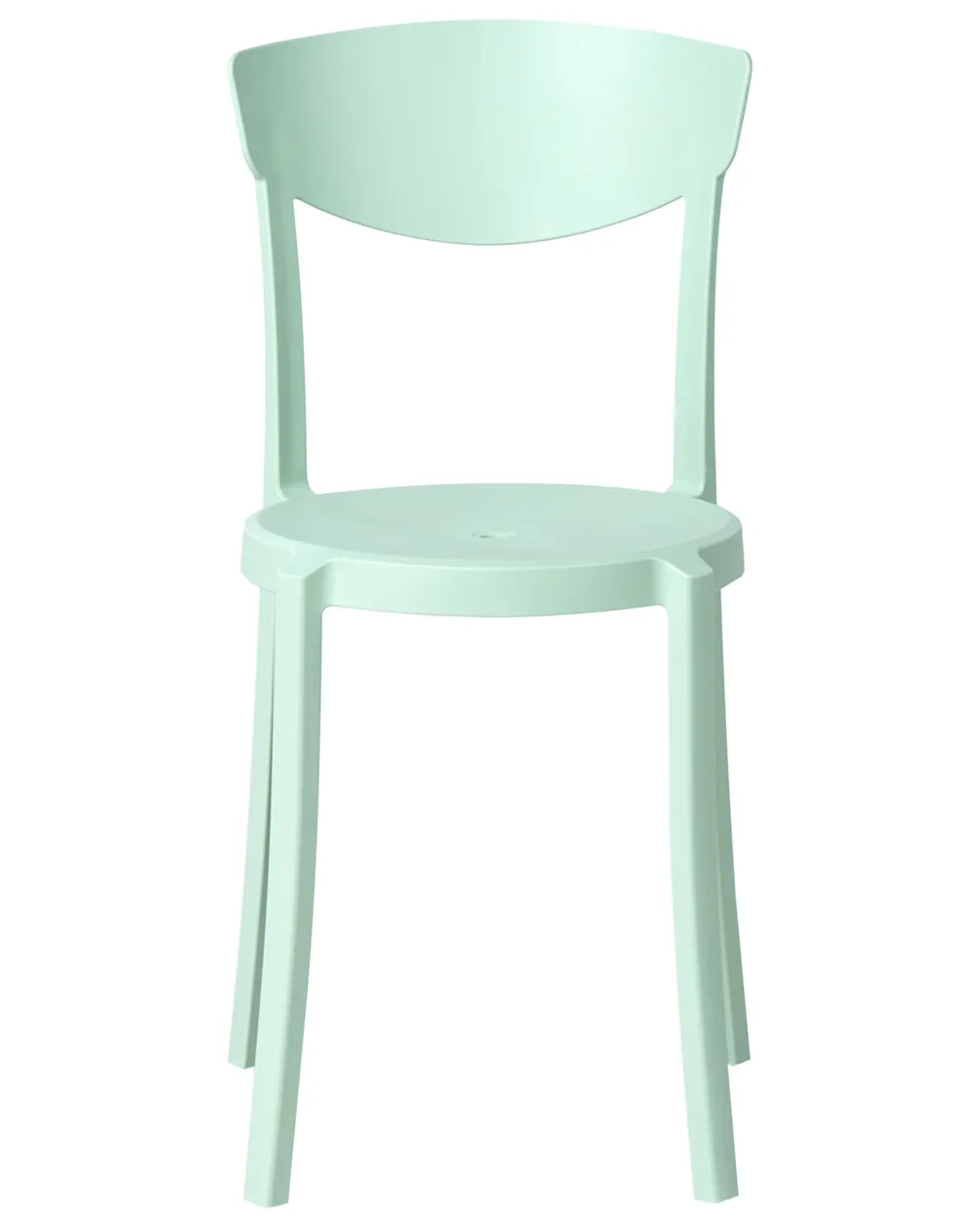 Set of 4 Garden Chairs VIESTE Mint Green_1032926