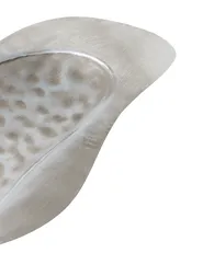 Wandkerzenhalter PENICHE 60 cm Metall Silber_968446