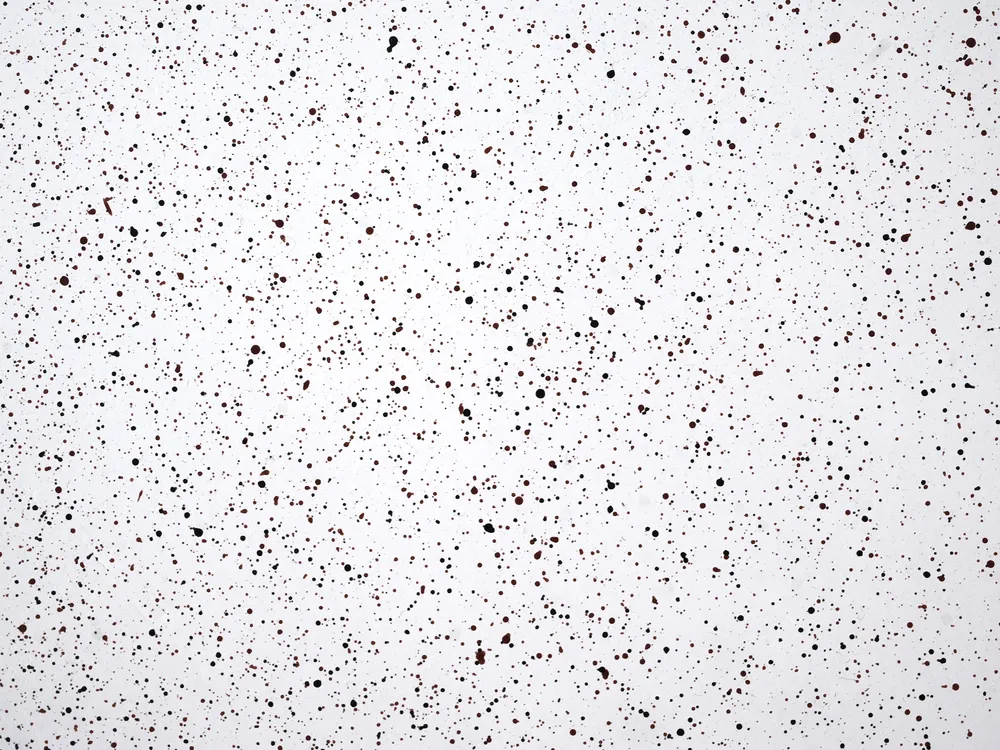 Beistelltisch ANTELAO 37 cm 37 cm Terrazzo Optik Weiß_995962