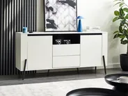 2 Door Sideboard BLACKPOOL White_981157