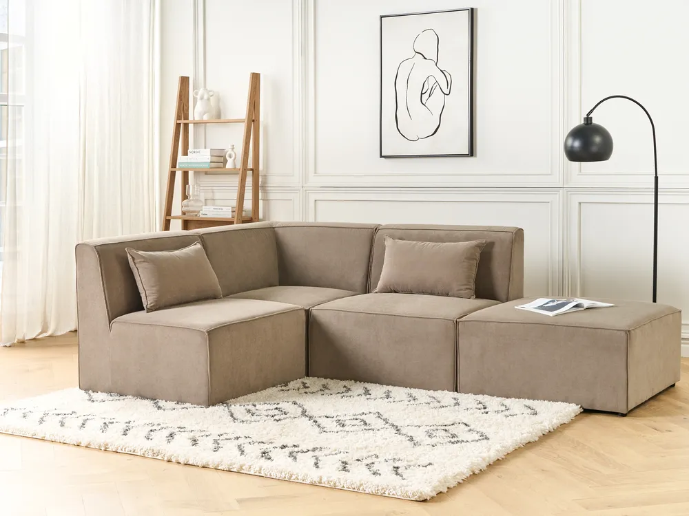 Eckmodul LEMVIG Cord Taupe_876486