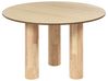 Eettafel ORIN Licht essenhout 120 cm 120 cm