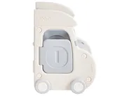 Toy Storage Organiser BULLI Truck 67 cm Beige_1123521