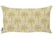 Lot de 2 coussins d'extérieur BARLERIA Motif de plante 30 x 50 cm Multicolore_1125433