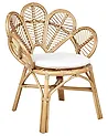 Pfauenstuhl FLORENTINE II Rattan Naturfarben