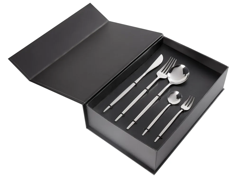 30 Piece Cutlery Set RIGATONI Silver_902900