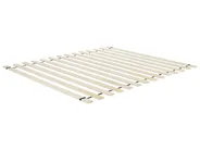 Bett mit Lattenrost Bouclé MARGUT 160 x 200 cm Taupe_973053