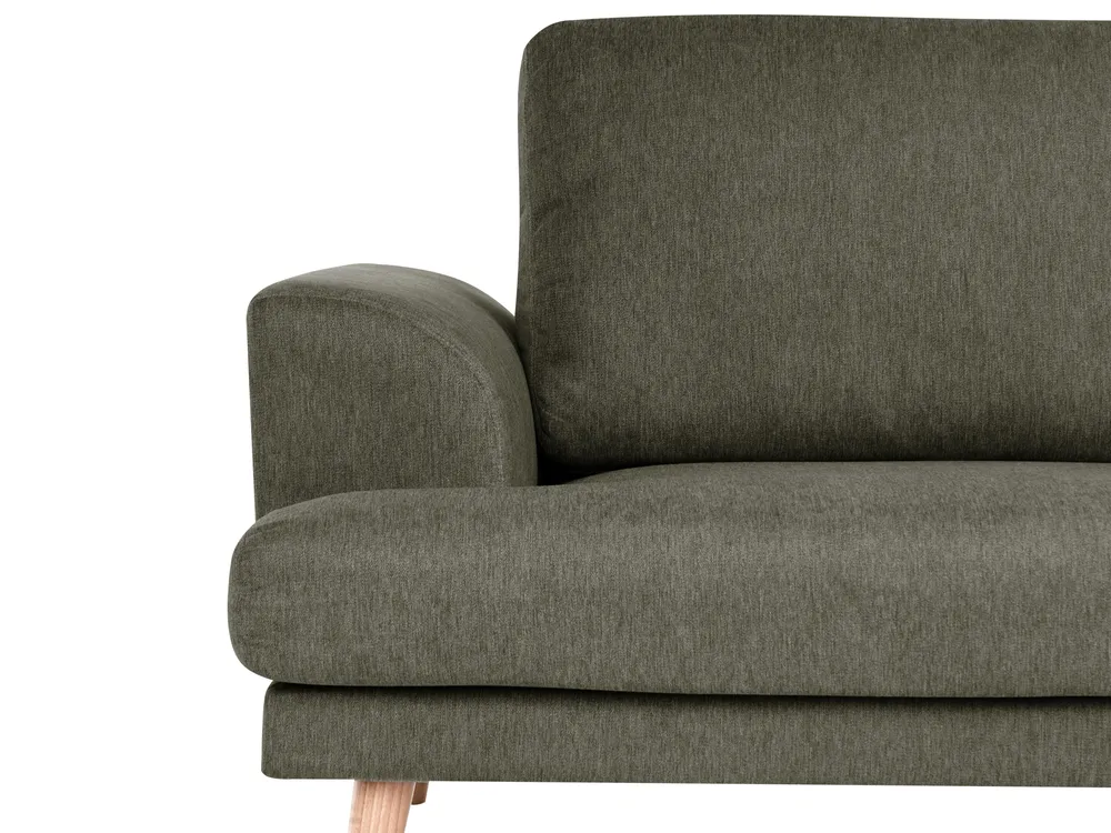 Living Room Set 4 Seater KILDAL Fabric Green_1058855