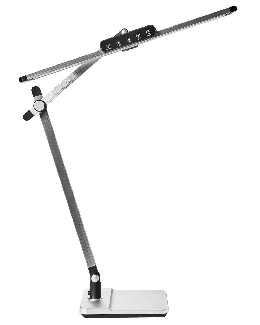 LED Schreibtischlampe SERPENS mit Dimmer Silber_1019253