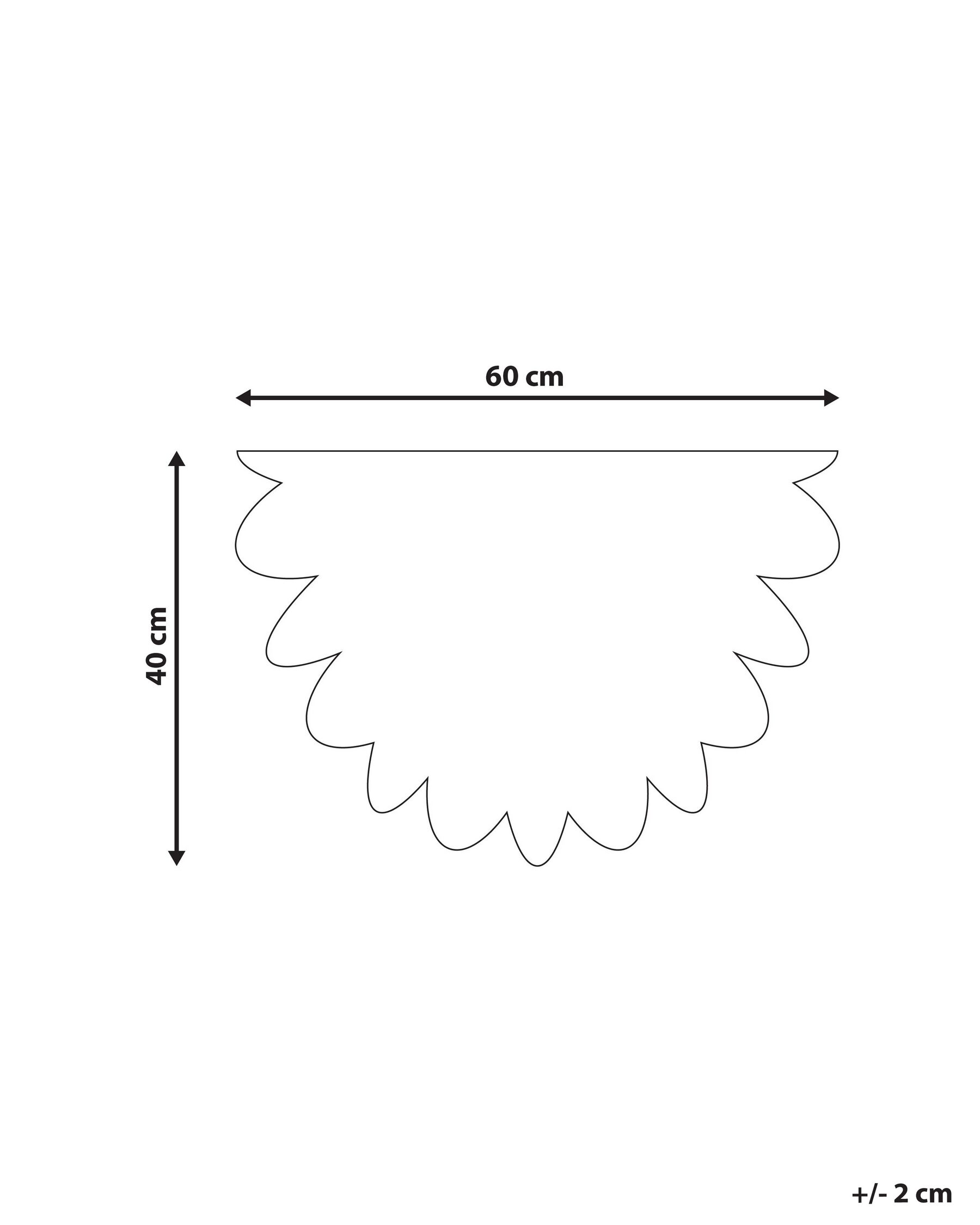 Fußmatte HOTAKA Bunt 40 x 60 cm Blume Kokosfasern_904961
