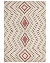 Teppich KASTAMONU Beige 160 x 230 cm Baumwolle