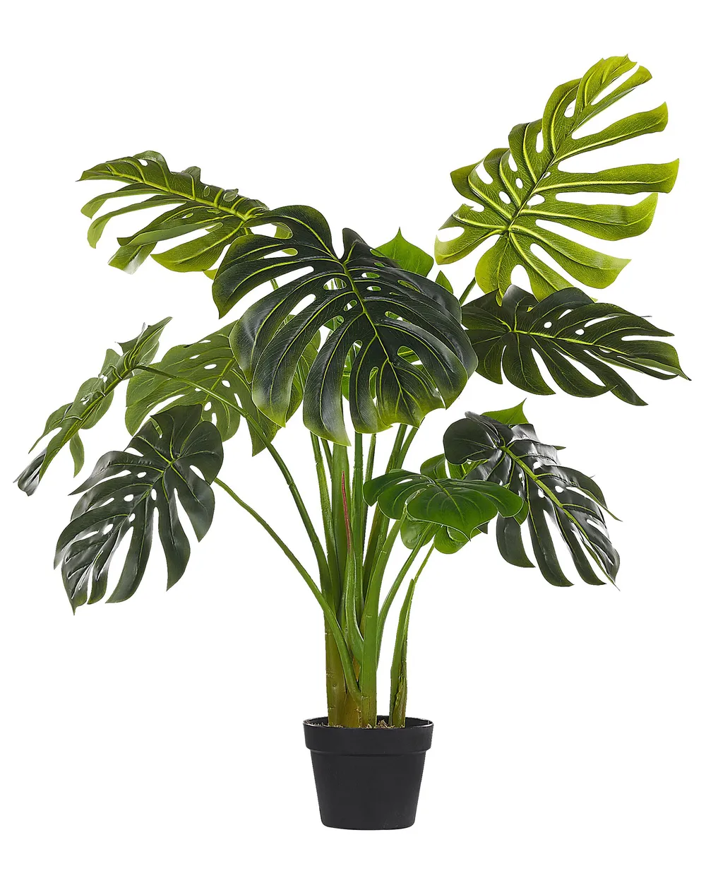 Kunstpflanze MONSTERA PLANT 113 cm Grn - Beliani.de