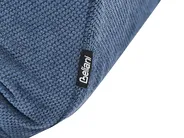 Sofa Bed 3 Seater JERSLEV Fabric Blue_1012920