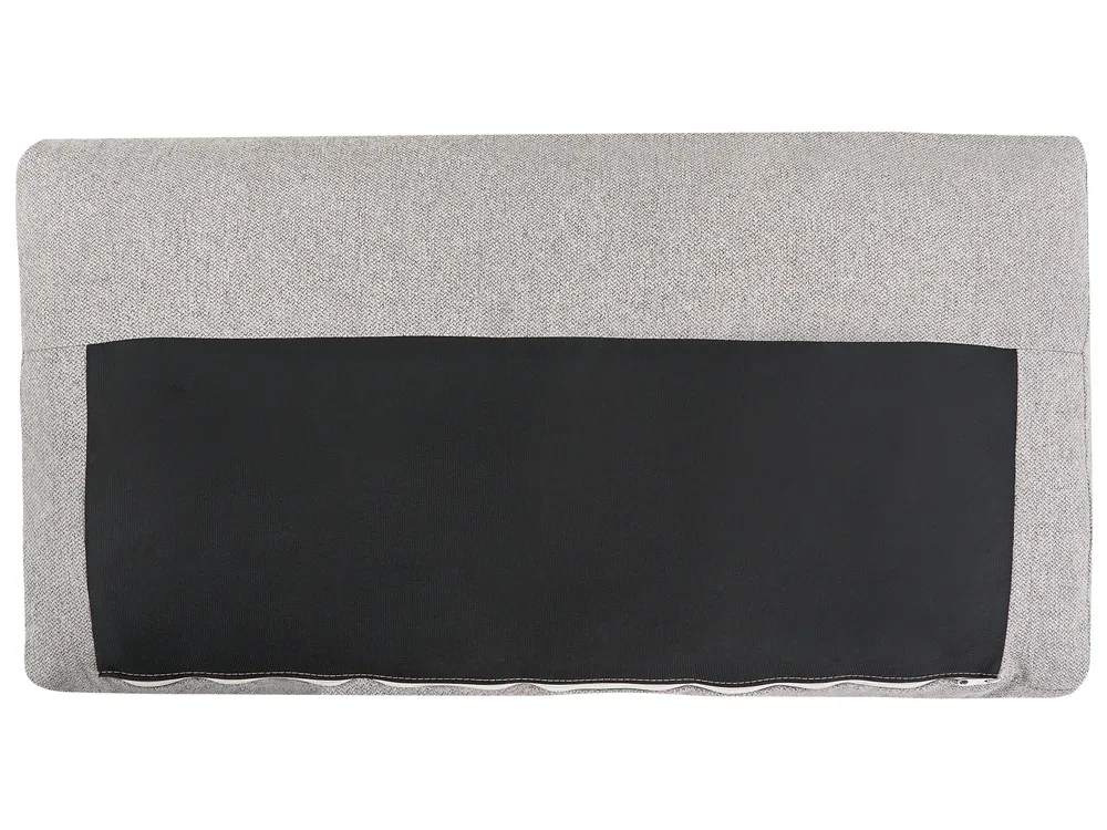 Ecksofa 4-Sitzer SIGGARD Stoff Grau linksseitig_944548