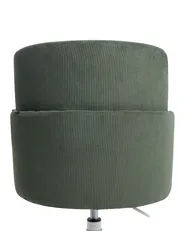 Office Chair DRYDEN Corduroy Dark Green_1071058