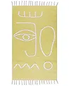 Outdoorteppich YAVU Gelb 80 x 150 cm