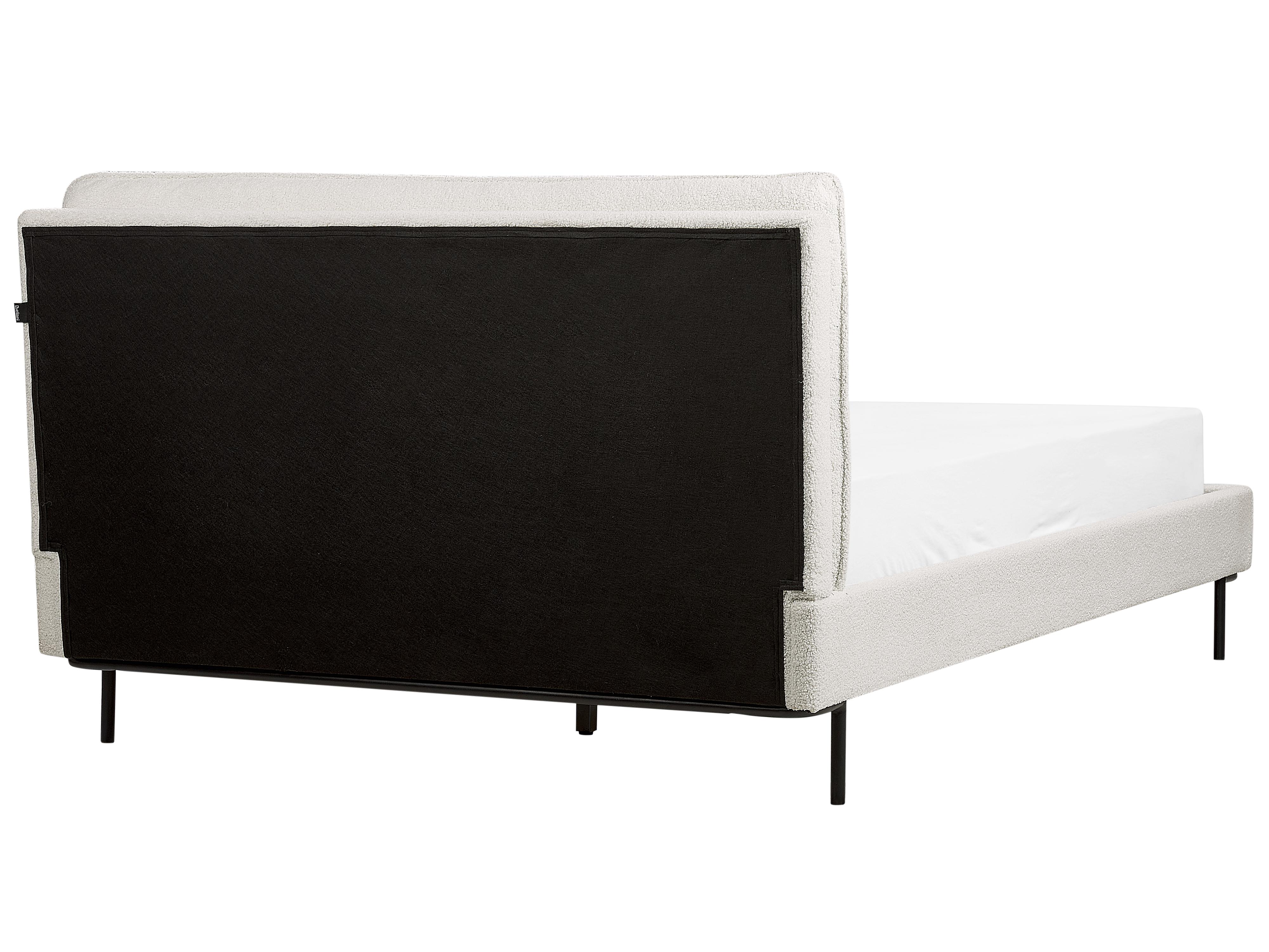 Krevet Buklé CORIO 140 x 200 cm Krem bijela_903233