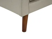Sofa 3-Sitzer LOKKA Stoff Beige_897628