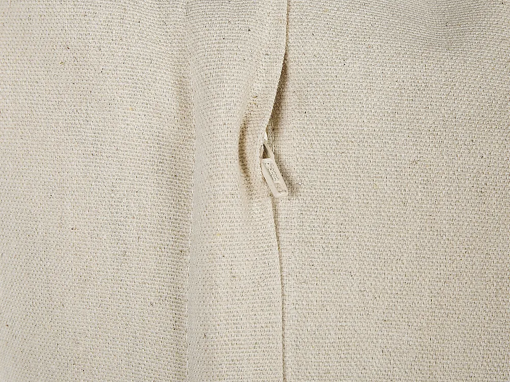 Dekokissen ALCEA 45 x 45 cm Baumwolle Gelb Geometrisches Muster_835095