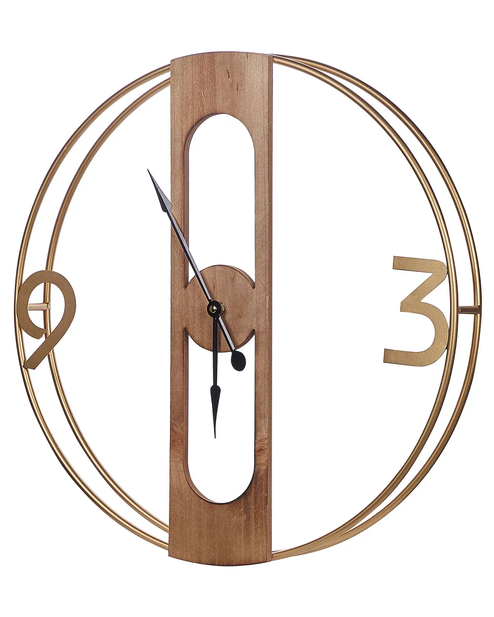 Wanduhr MULHOUSE 50 cm Braun_795776