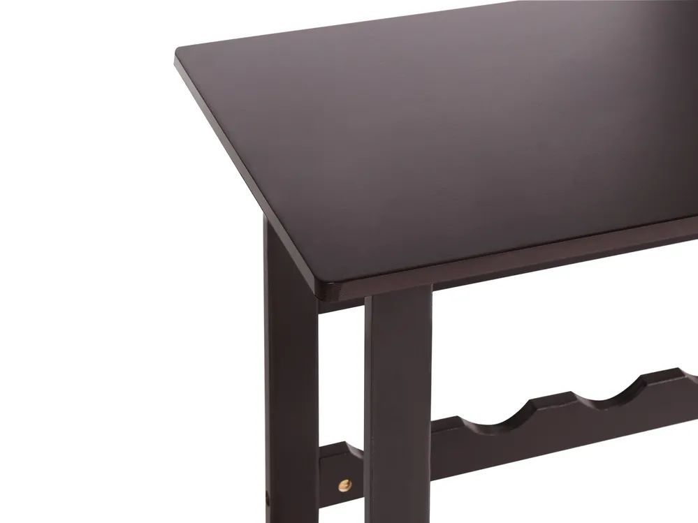 Wine Rack ROWLEY Dark Brown_963056