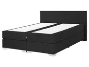 Boxspringbett Stoff PRESIDENT 160 x 200 cm Schwarz_707862