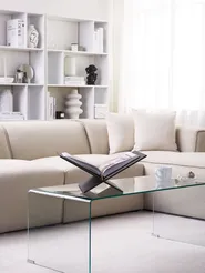 Couchtisch KENDALL Sicherheitsglas Transparent_820058
