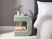 Set of 2 Side Tables MOZIA Green_1166139