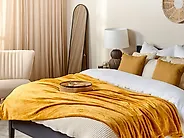 Kuscheldecke BAYBURT 200 x 220 cm Orange_1185812