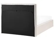 Ottoman Bed VION Fabric Light Beige 120 x 200 cm (EU Small Double)_1062875