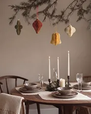 Weihnachtsbaumschmuck 20er Set MALSELVA Papier Bunt_1084959