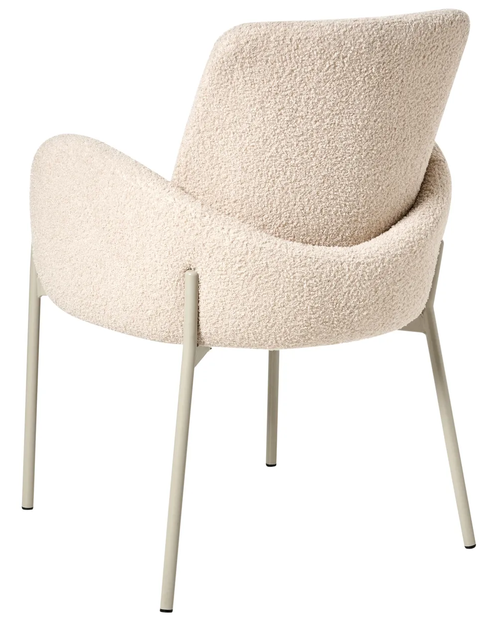 Esszimmerstuhl MAGEE Bouclé Hellbeige_1079949
