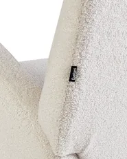 Schaukelsessel ALSTA Bouclé Cremeweiß_969669