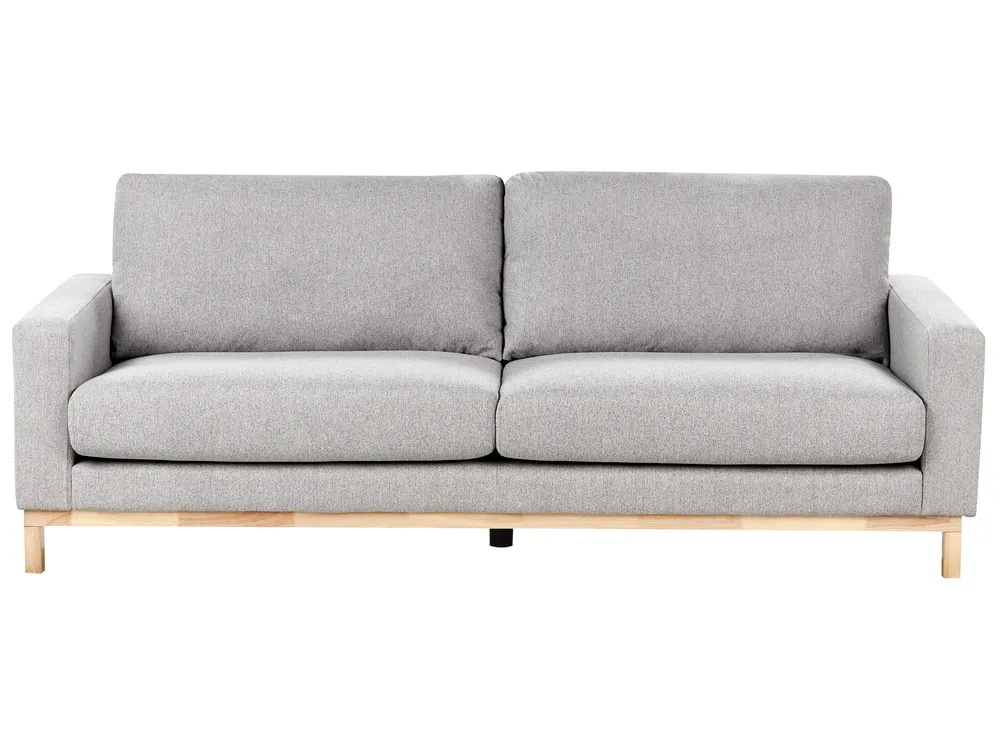 Sofa 3-Sitzer SIGGARD Stoff Grau
