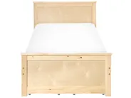 Bett mit 4 Schubladen DAUPHIN Kiefernholz Hellbraun 90 x 200 cm_1059741