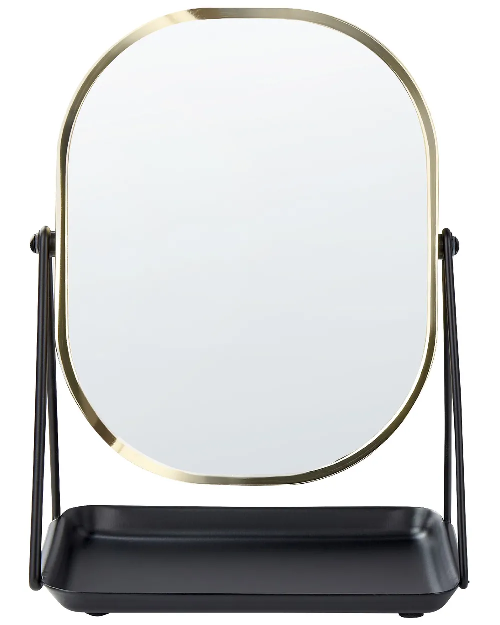 Makeup Mirror CORREZE Gold_848302