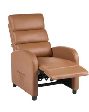 Fernsehsessel OTUS Kunstleder Braun_1074025