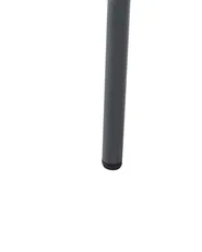 Set mit 4 Stühlen und Sitzkissen TACENO Metall Grau_1007832