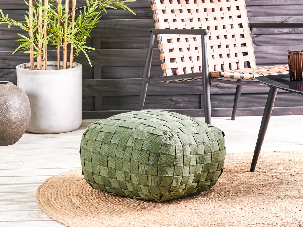 Heimtexland Pouf Gonfiabile Per Esterni - Giallo, Resistente Alle Intemperie, Con Maniglia, Perfetto Per Giardino E Spiaggia - Foto 7
