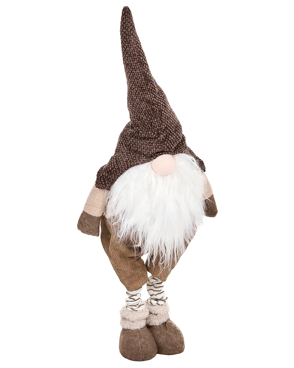 Weihnachtsdekoration 3er Set KOSKENKORVA 70/58-80/80-104 cm Zwerg Braun_1174188