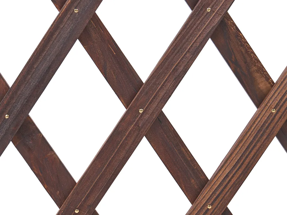 Garden Trellis PAVAROLO Extendable Dark Brown_1041534