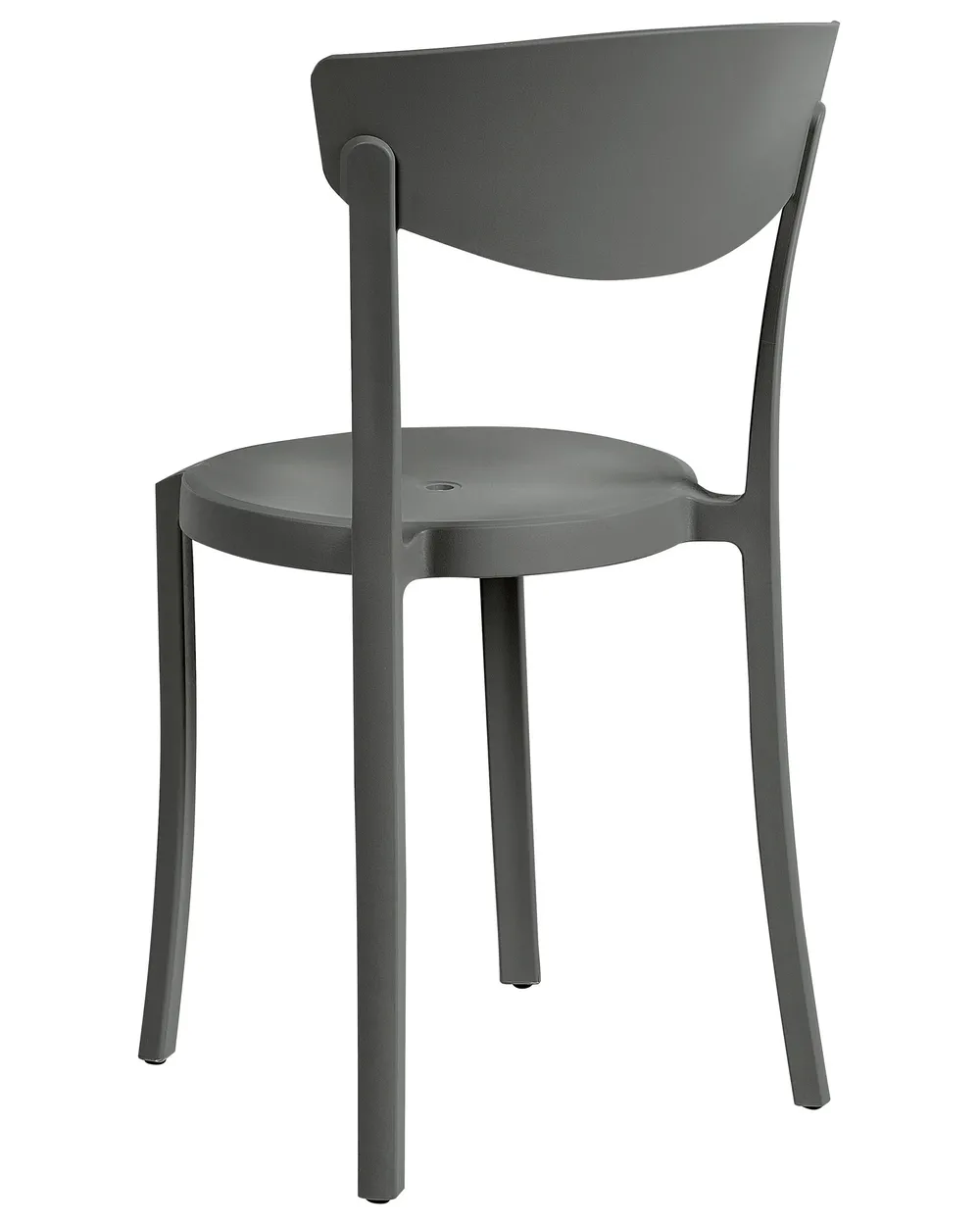 Set of 8 Dining Chairs VIESTE Dark Grey_861706