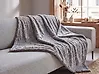 Blanket GODAVARI 130 x 180 cm Grey