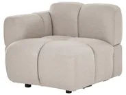 Modul Ecksofa 4-Sitzer MAKSABERG Stoff Beige linksseitig_1135230