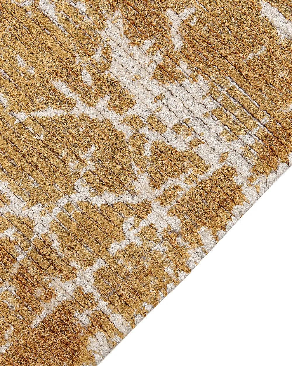 Teppich HANLI Orange 80 x 150 cm Viskose_836939