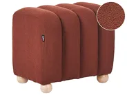 Pouf IDYLLWILD Bouclé Goldbraun_1066892