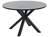Gartentisch MALETTO 120 cm 120 cm Glas Grau